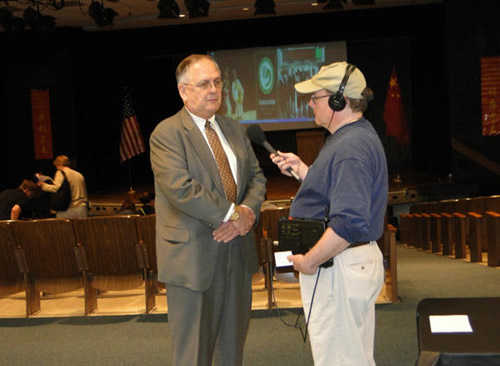 西密大国际学院院长Dr. McCloud 接受采访
